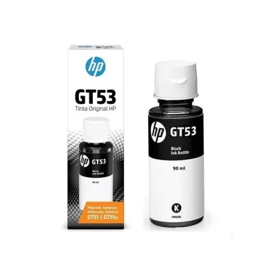 Refil De Tinta Preto Para Impressora HP GT53 90ML