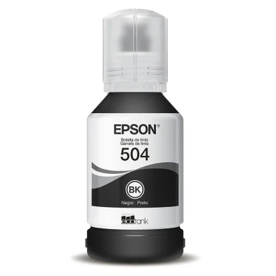 Refil Tinta Epson Preto 127ml T504122 Para Impressora