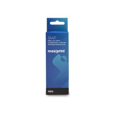 Refil Tinta Maxprint Compatível Epson T504120 No.504p Preto