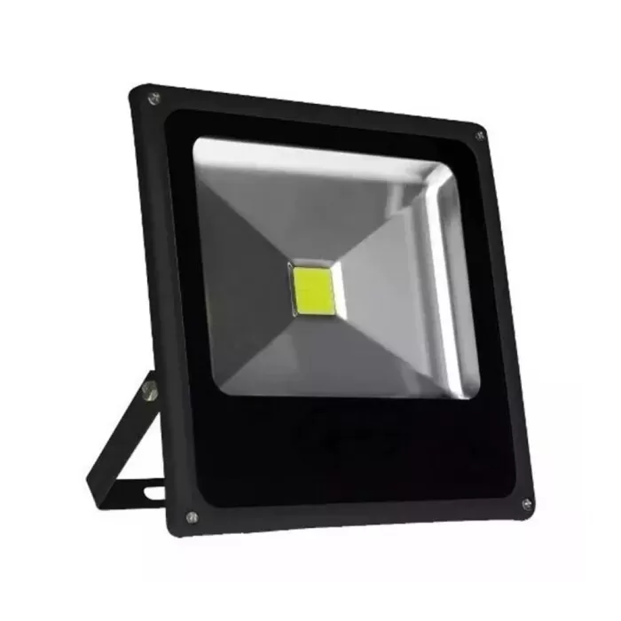 Refletor De Led 50W Rgb Bivolt Preto Trled 50 Novo