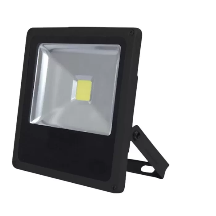 Refletor De Led 50W Verde Bivolt Preto Novo