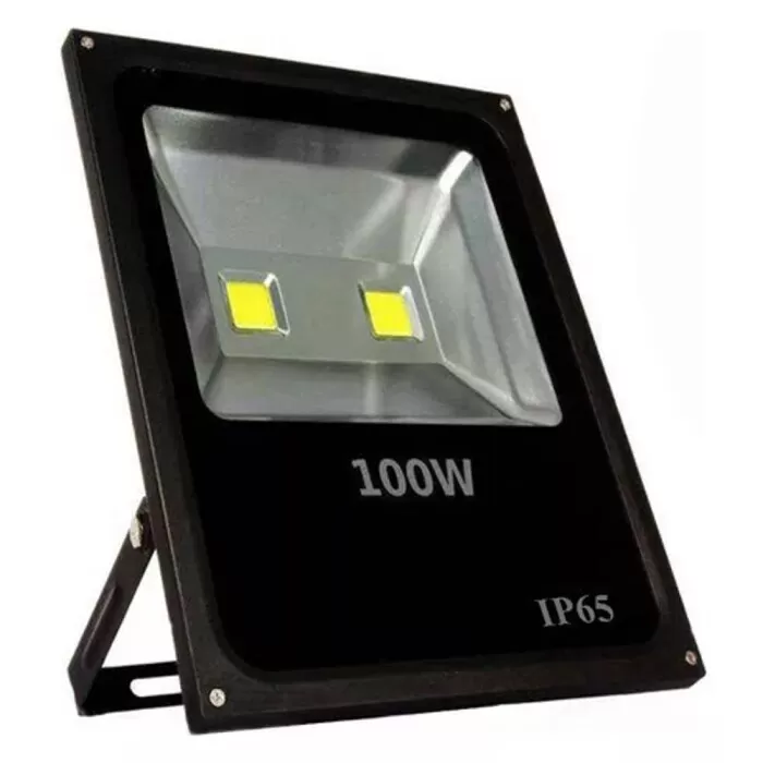 Refletor De Led Maxtel 100W Bivolt Luz Verde Preto Novo