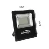 Refletor De Led Slim 100W 3000K Preto Blumenau