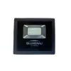 Refletor De Led Slim 10W 3000K Bivolt Blumenau Preto Bivolt