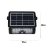 Refletor De Led Solar 360° 5w 6500K 5W Luz Branca Novo