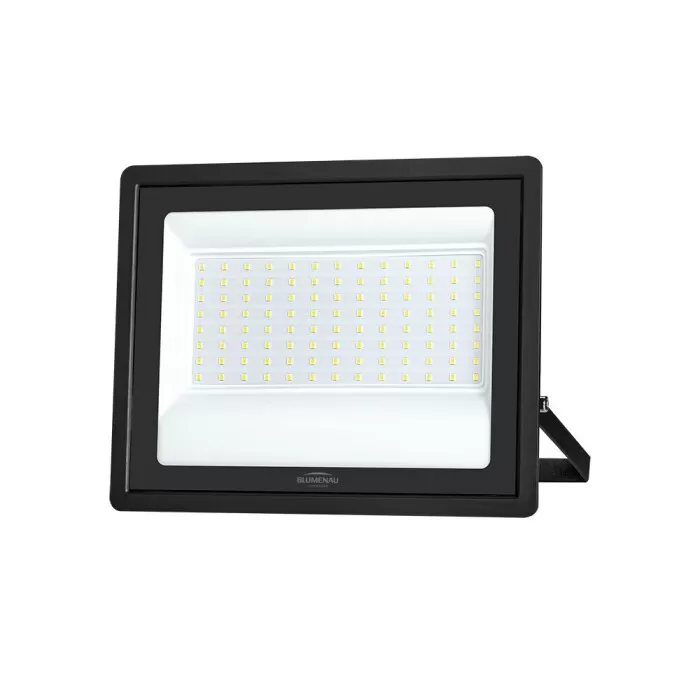 Refletor De Led Tech Pro 100W 6500K Alumínio Ip66 Preto