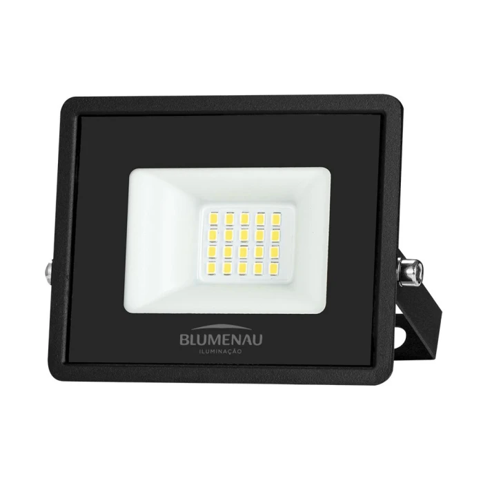 Refletor De Led Tech Pro 20W 6500K Ip66 Cor Preto Blumenau