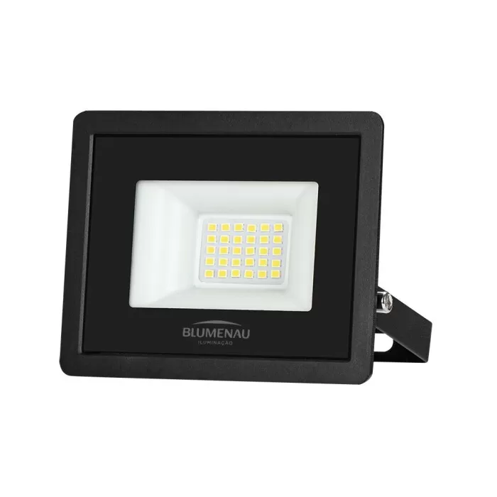 Refletor De Led Tech Pro 30W 6500K IP66 Cor Preto Blumenau