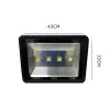 Refletor De Led Ultra 200W 6000K IP66 Cor Preto Ent