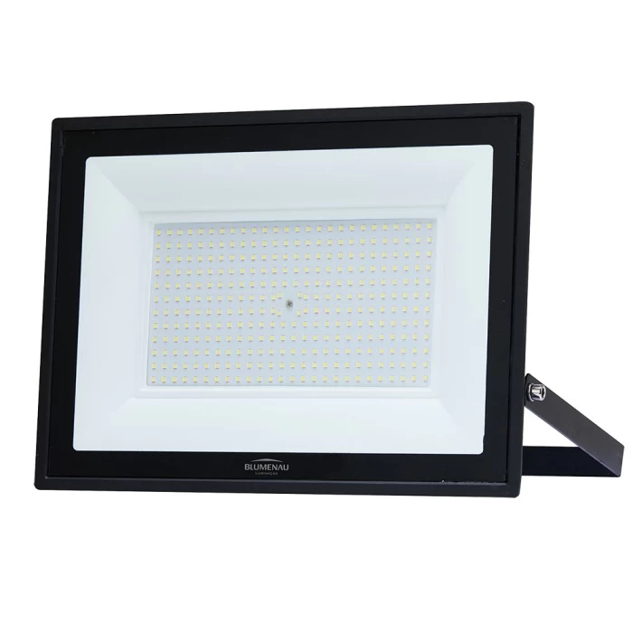 Refletor LED Tech Alumínio 300W 6.500K Bivolt Preto Novo