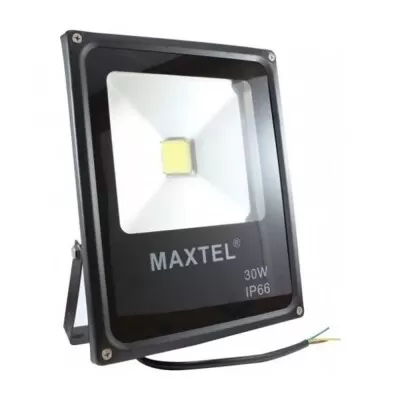 Refletor Led 30W 6000K Com Sensor Maxtel Novo