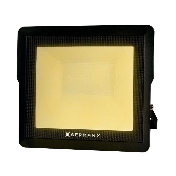 Refletor Led Licht Germany Alumínio 75W 3.000K Preto