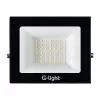 Refletor De Led Slim 20W Cor Verde Autovolt Glight Preto