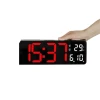 Relogio Digital De Parede Starmega 32x3,0x11cm St-242