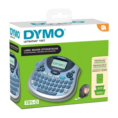 Rotulador Eletrônico Etiquetadora Letratag 100T Dymo + Fita
