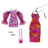 Roupinhas Para Bonecas Barbie - Vestido Roxo Floral