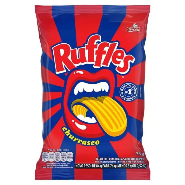 Ruffles Churrasco 76G