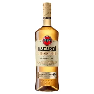 Rum Cubano Bacardí Carta Ouro 980Ml