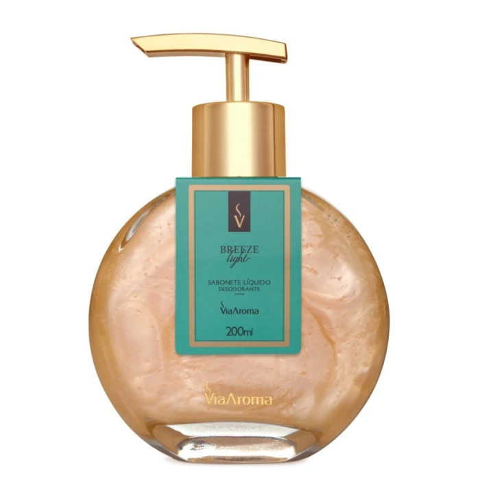 Sabonete Líquido Desodorante Breeze Light Via Aroma - 200ml