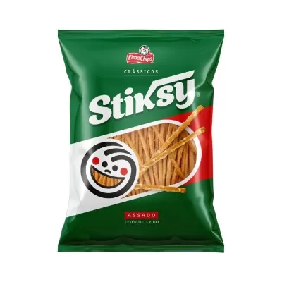 Salgadinho Stiksy Classico Assado Para Petisco 76g