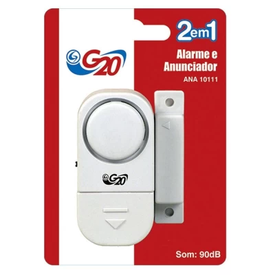 Sensor Alarme De Janela E Anunciador De Presença G20 Novo