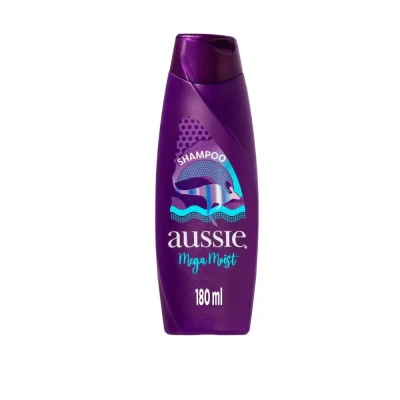 Shampoo Aussie Mega Moist Hidratação 180mL