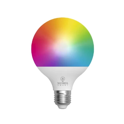 Smart Lâmpada Wifi Taschibra G95 Rgb 13W Bivolt Novo