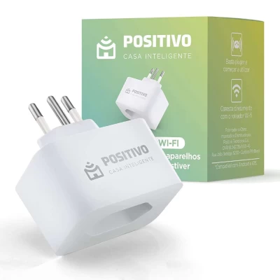 Smart Plug Max Wi-Fi 16A 1600W Positivo Casa Inteligente