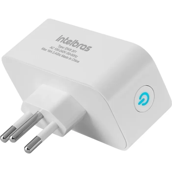 Smart Plug Wifi 10A Ews 301 Bivolt Intelbras Novo