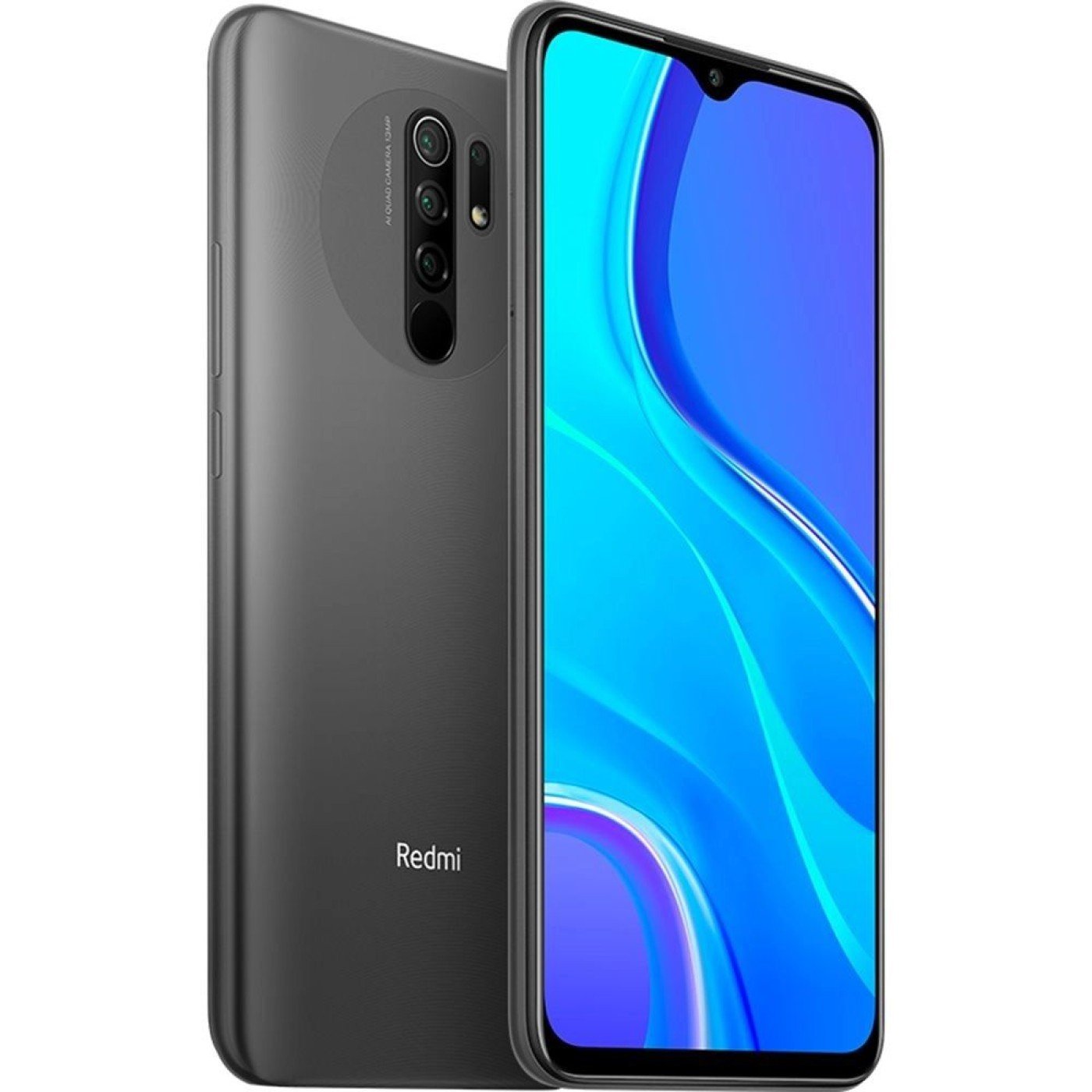 Smartphone Xiaomi Redmi 9 Carbon 4gb Ram 64gb Grey - GAMES & ELETRONICOS
