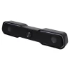 Soundbar Gamer Rgb Black Hawk Fortrek Usb P2 6w Preta