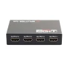 Splitter Divisor HDMI 1 Entrada x 4 Saídas Full HD Novo