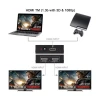 Splitter Divisor Hdmi Hdcp 1 Entrada 2 Saídas Full Hd 1x2 3d