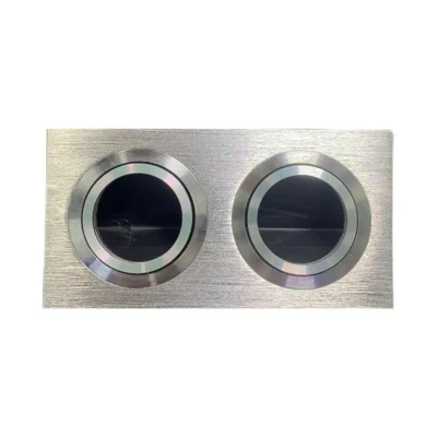 Spot De Embutir P/Mr16 2XGU10 Escova Md1068 Novo