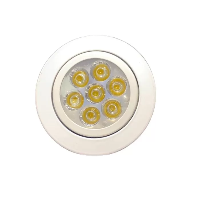 Spot De Led Alta Potêncoa 7W 3000K Branco Novo