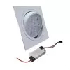 Spot De Led Embutir Quadrado 12W 6500K 12 Leds C90012 Novo