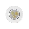 Spot De Led Para Embutir Redondo Cor Branco 3W 3000K