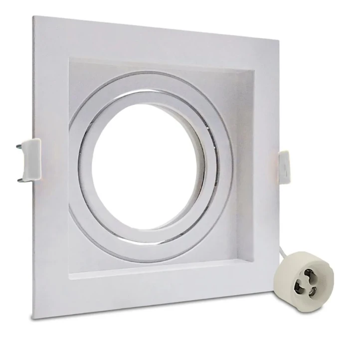 Spot Embutir Ar70 Recuado Quadrado Br Save Energy