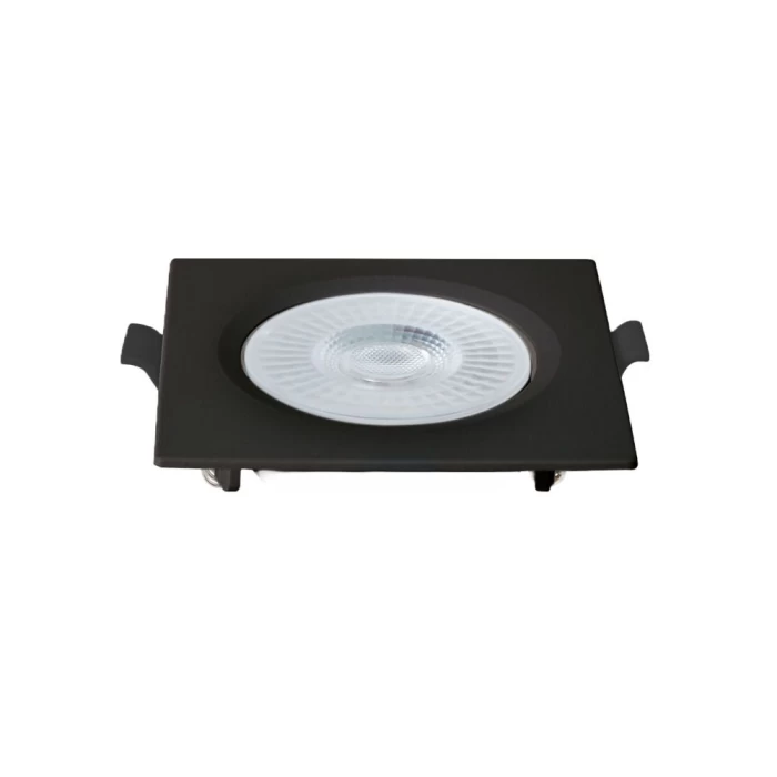 Spot Embutir Blumenau 6W Bivolt Led 3.000K Preto