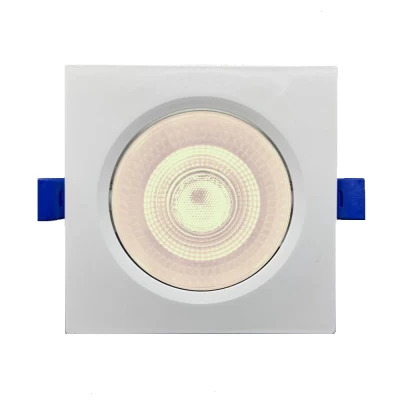 Spot led slim embutir Quadrado 6W Luz Neutra (4100k)