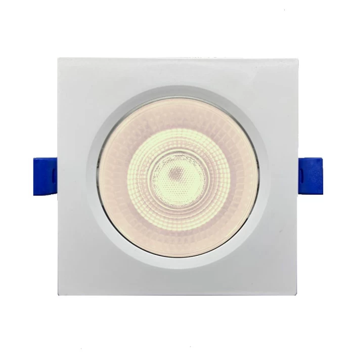 Spot led slim embutir Quadrado 6W Luz Neutra (4100k)