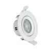 Spot Embutir Redondo 8W 3000K Branco G-Light Novo