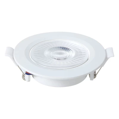 Spot Led Embutir Redondo Blumenau 8W Bivolt 3000K Branco