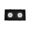 Spot Led De Embutir Flea Duo Para 2x Par20 Preto 6334