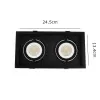 Spot Led De Embutir Flea Duo Para 2x Par20 Preto 6334