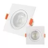 Spot Led Embutir Quadrado 5W 3000K Branco Mbled D11187 Novo