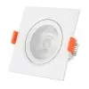 Spot Led Embutir Quadrado 5W 3000K Branco Mbled D11187 Novo