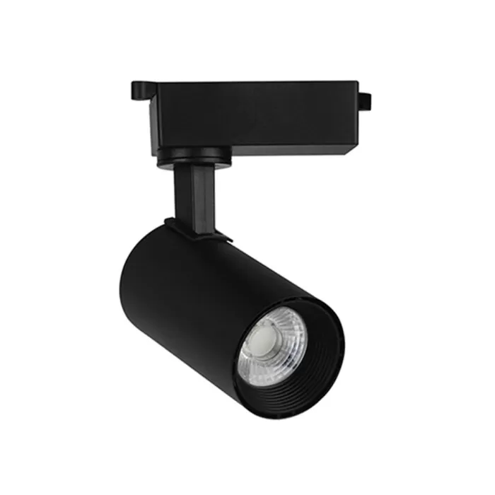 Spot Led Nize Para Trilho Elétrico Preto 7w 3000k MbLed