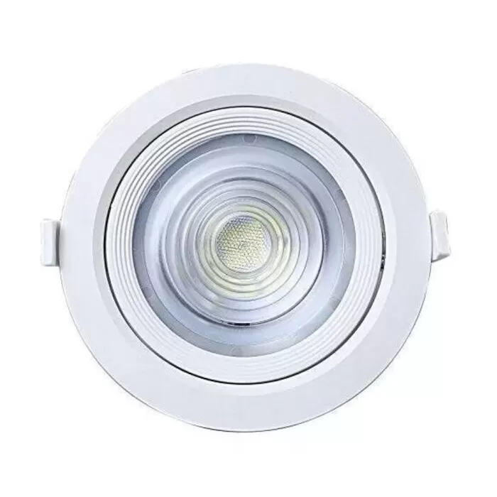 Spot Led Redondo Embutir 10W 6500K Ds Light Novo