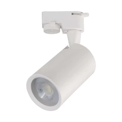 Spot Para Trilho Lâmpada Mr16 Gu10 Branco 50w Bivolt Blumena